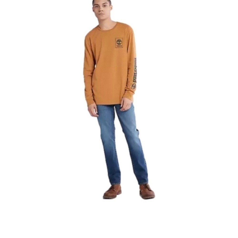 Timberland long‎ sleeve T-shirt brown
